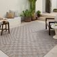 Amber Lewis x Loloi Topanga 7"10" x 10" Natural and Dove Indoor/Outdoor Area Rug, , large