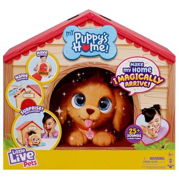 Little Live Pets My Puppy"s Home with 25 Sounds and Reactions, , large