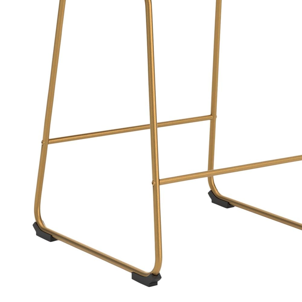 Ashley Ciabori 23.75" Counter Height Barstool in Gold, , large