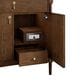 James Martin Kinnsden 36" Single Bathroom Vanity in Sable Oak with 3 cm Siberian Silestone Top and Rectangular Sink, , large