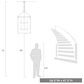Golden Lighting Smyth 10-Light Pendant in Gunmetal Bronze, , large