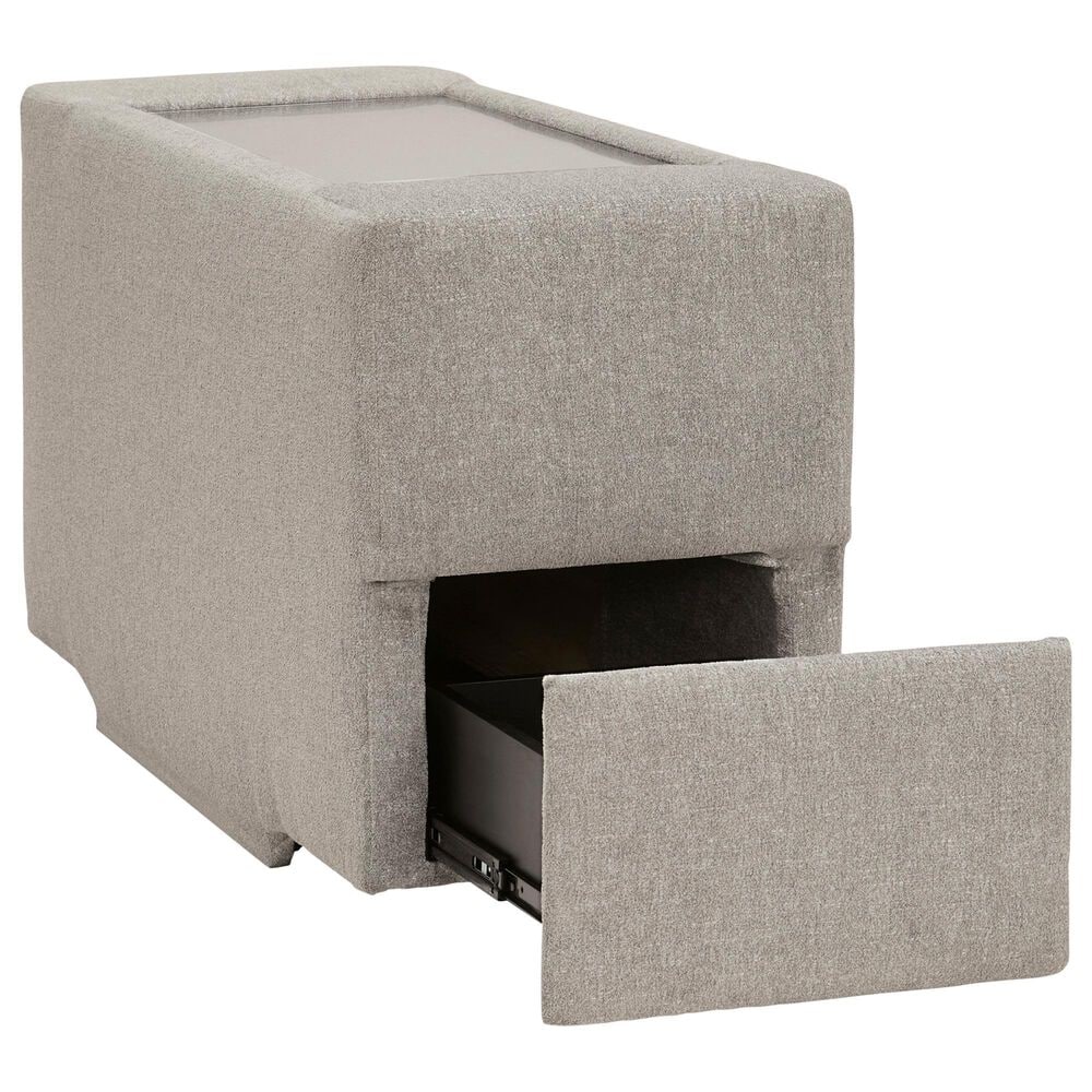 Ashley ModMax Luxe 3-Piece Symmetrical Sectional Sofa with Storage Console in Flint, , large