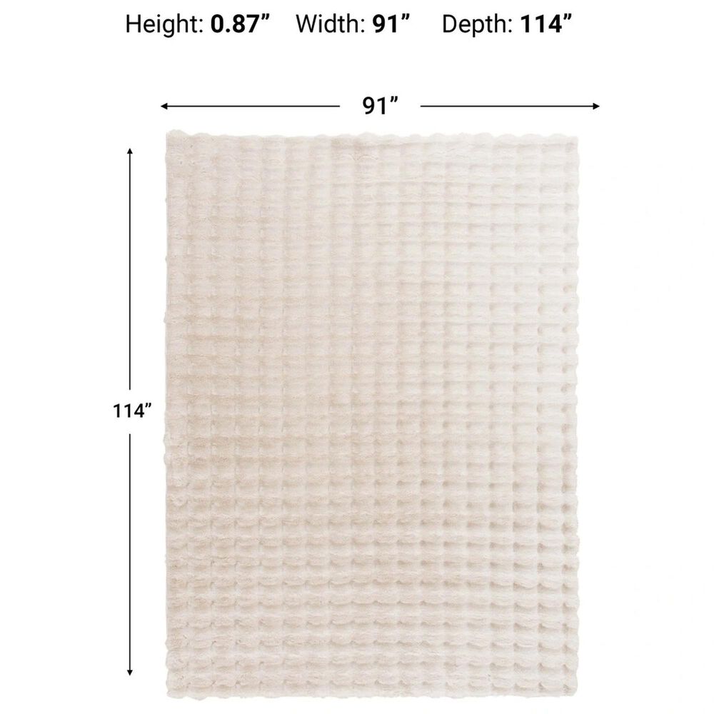 Central Oriental Bebel Beige 7&#39;6&quot; x 9&#39;6&quot; Area Rug, , large