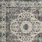 Safavieh Evoke EVK220D 3" Round Gray and Ivory Area Rug, , large
