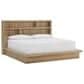 Riva Ridge Modern Loft 3-Piece King Platform Bedroom Set in Khaki, , large