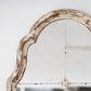 Hearth and Haven Wood Arched Mirror with 3 Small Medallions in Cream and Gold, , large