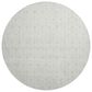 Dalyn Rug Company The Reserve TR10 Ivory 8" Round Indoor/Outdoor Area Rug, , large