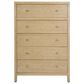 Butler Specialty Company Nora 5-Drawer Tall Dresser in Light Oak, , large