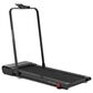 Sunny Health & Fitness Pacer Smart Compact Auto Incline Treadpad Folding Treadmill in Black, , large