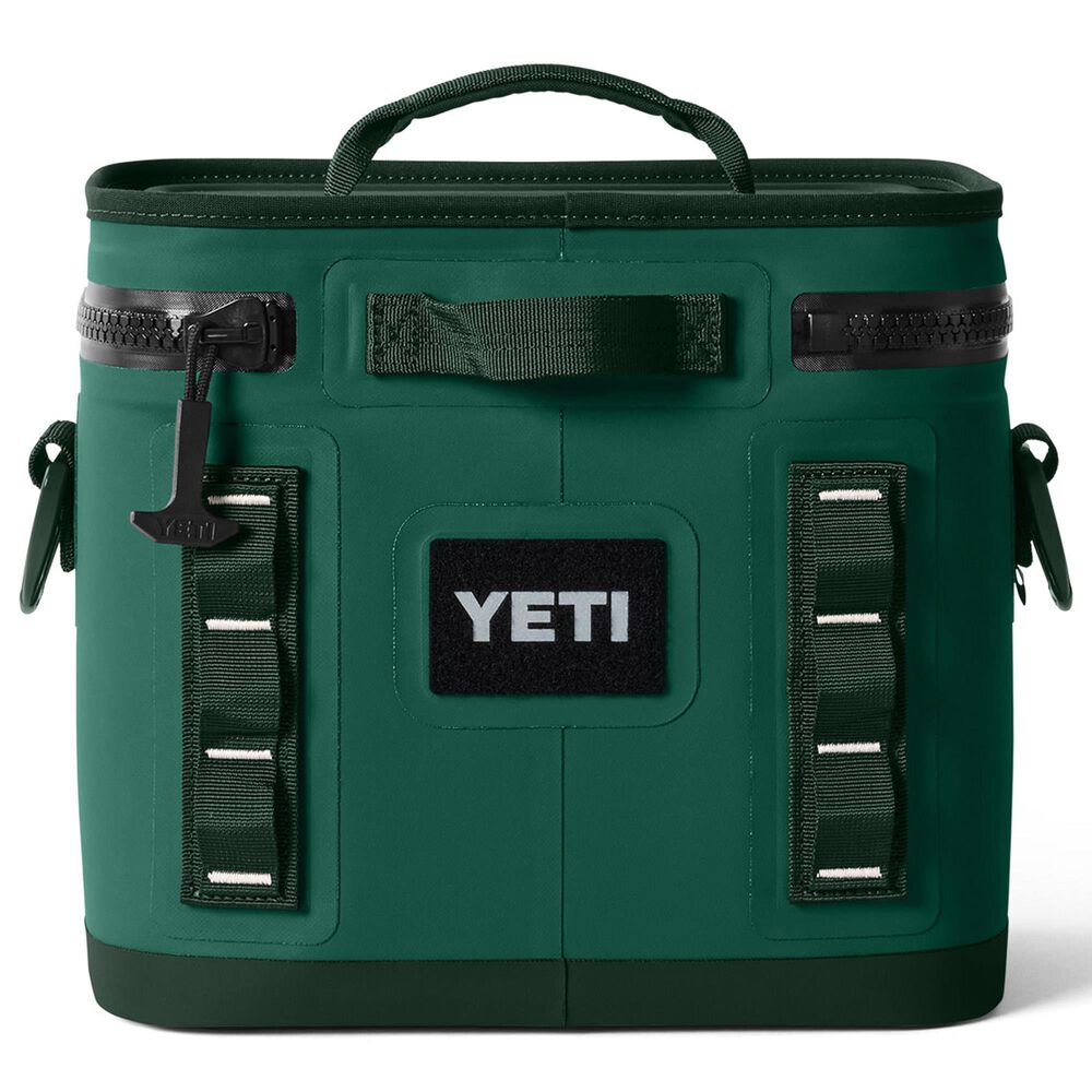 YETI Hopper Flip 8 Soft Cooler in Black Forest Green, , large