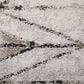 Feizy Vancouver 39NTF 5" x 8" Beige and Brown Area Rug, , large