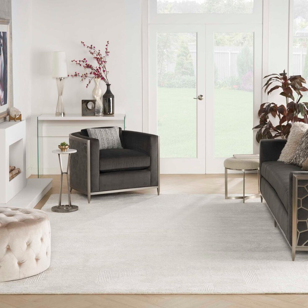 Nourison Ma30 Star Geometric 4&#39; x 6&#39; Ivory Area Rug, , large