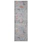 Loloi II Elysium 2" x 5" Denim and Multicolor Runner, , large