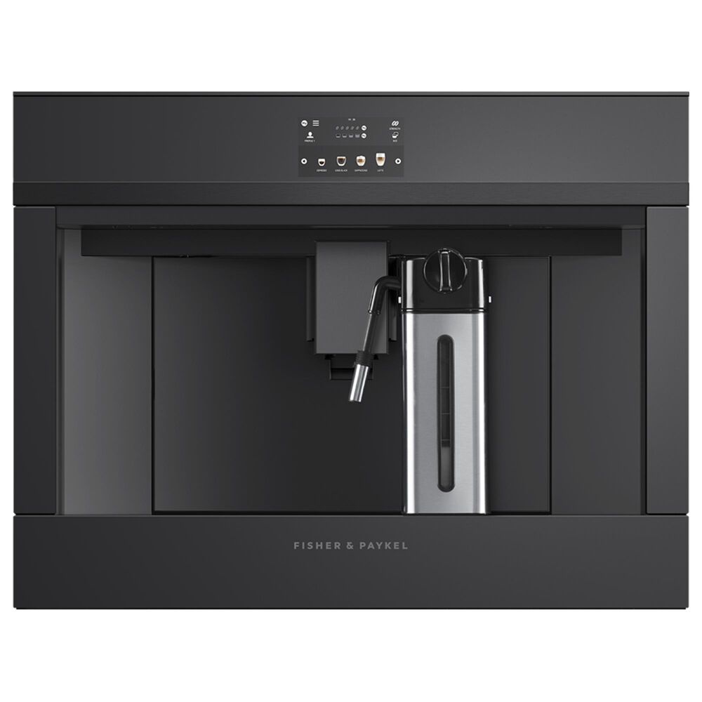 Fisher &amp; Paykel 24&quot; Series 9 Minimal Built-In Coffee Maker in Matte Black, , large