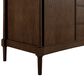 James Martin Kinnsden 48" Single Bathroom Vanity in Sable Oak with 3 cm Victorian Silver Silestone Top, Rectangular Sink and FreePower Wireless Charger, , large