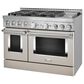 KitchenAid 6.3 Cu. Ft. Freestanding Gas Range with Griddle in Milkshake, , large