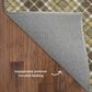 37B Soft Essentials Plaid Chocolate 5" x 7"6" Indoor/Outdoor Area Rug, , large