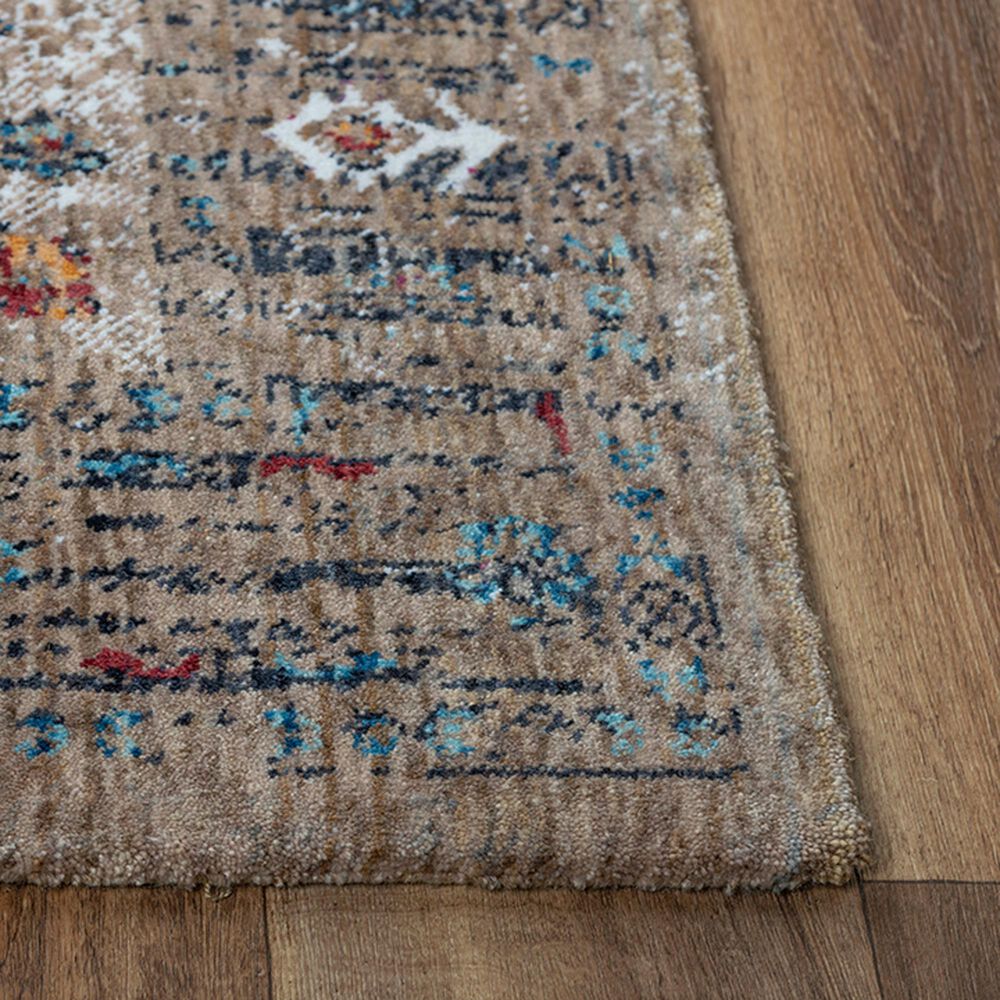 RIZZY Signature 10&#39; x 13&#39; Light Gray and Multicolor Area Rug, , large