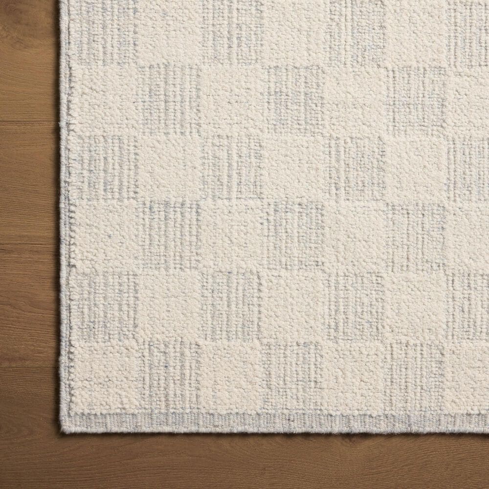 Loloi Knox Ivory and Sky 4&#39; x 6&#39; Area Rug, , large