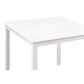 Abbyson Walker 5-Piece Square Counter Height Dining Set in White , , large