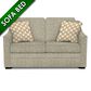 Ball Creek Designs Thomas Twin Sleeper Sofa with Airbed Mattress in Granada Platinum, , large