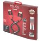 Helios 3 Ft HDMI Cable in Red and Black, , large