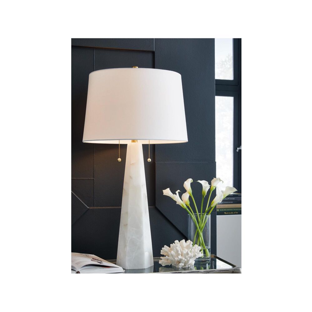 Ashley Laurellen Alabaster Table Lamp, , large