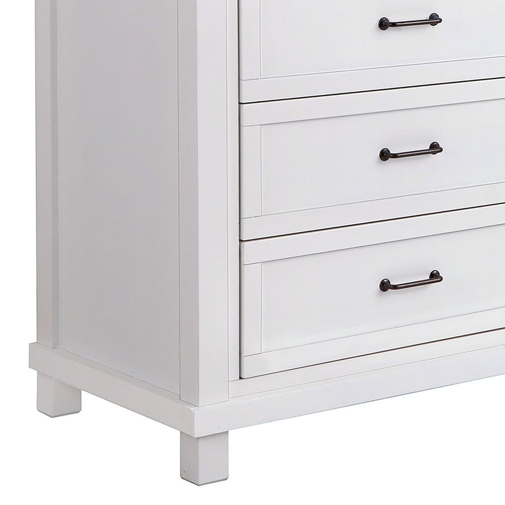 Appleseed Rowan 6-Drawer Dresser in Pure White, , large