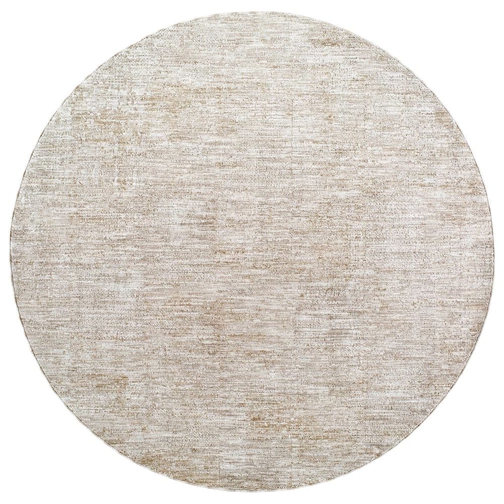 Surya Masterpiece MPC-2321 Medium Gray and Light Gray 7&#39;10&quot; Round Area Rug, , large