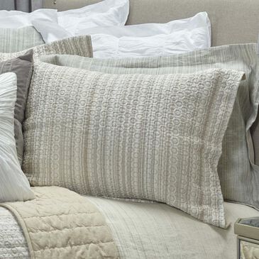 Rizzy Home Patrick Matelasse 20" x 26" Standard Sham in Brown, , large