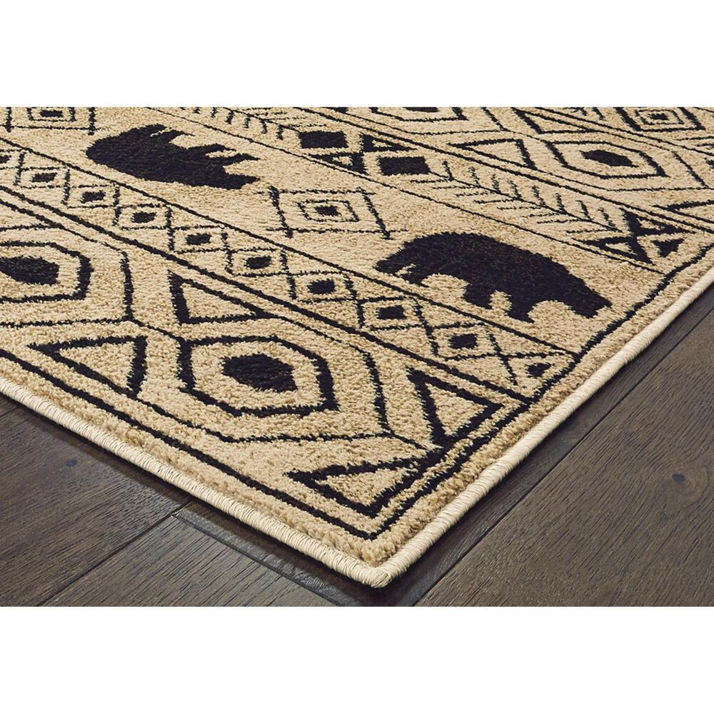 Oriental Weavers Woodlands 9651A 7&#39;10&quot; x 10&#39; Ivory Area Rug, , large