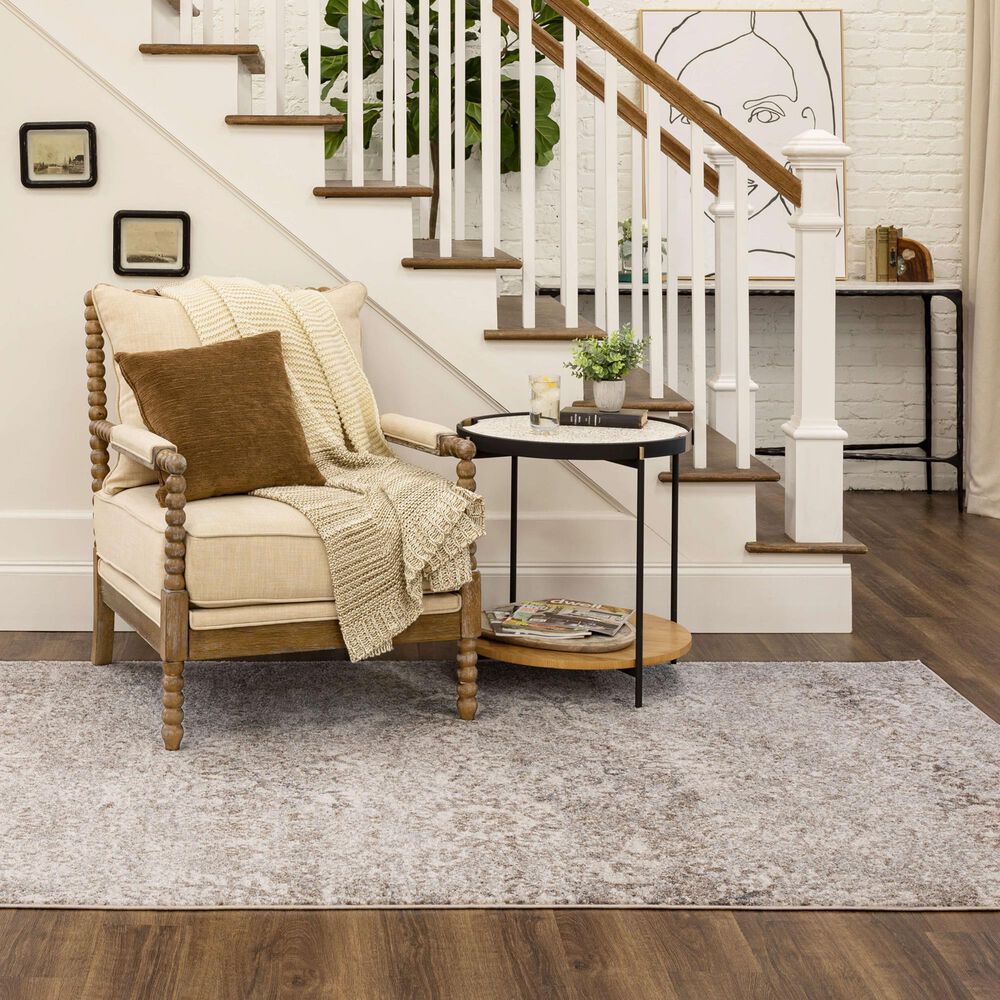 Mohawk Whimsy R1198 Cream 5'3" x 8' Area Rug, , large