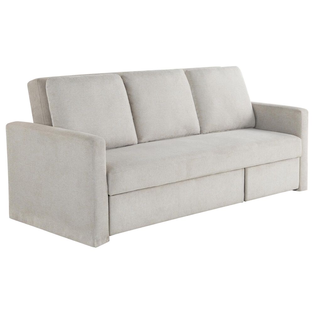Lifestyle Solutions Mia Convertible Sofa in Ivory, , large