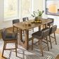 Millenium Cabalynn Counter Height Table in Light Brown - Table Only, , large