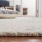 Safavieh Micro-Loop Damask 5" Square Charcoal and Ivory Area Rug, , large