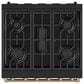 Thor Kitchen Gordon Ramsay 4.6 Cu. Ft. Professional Gas Range with Bronze Handle Kit in Black, , large