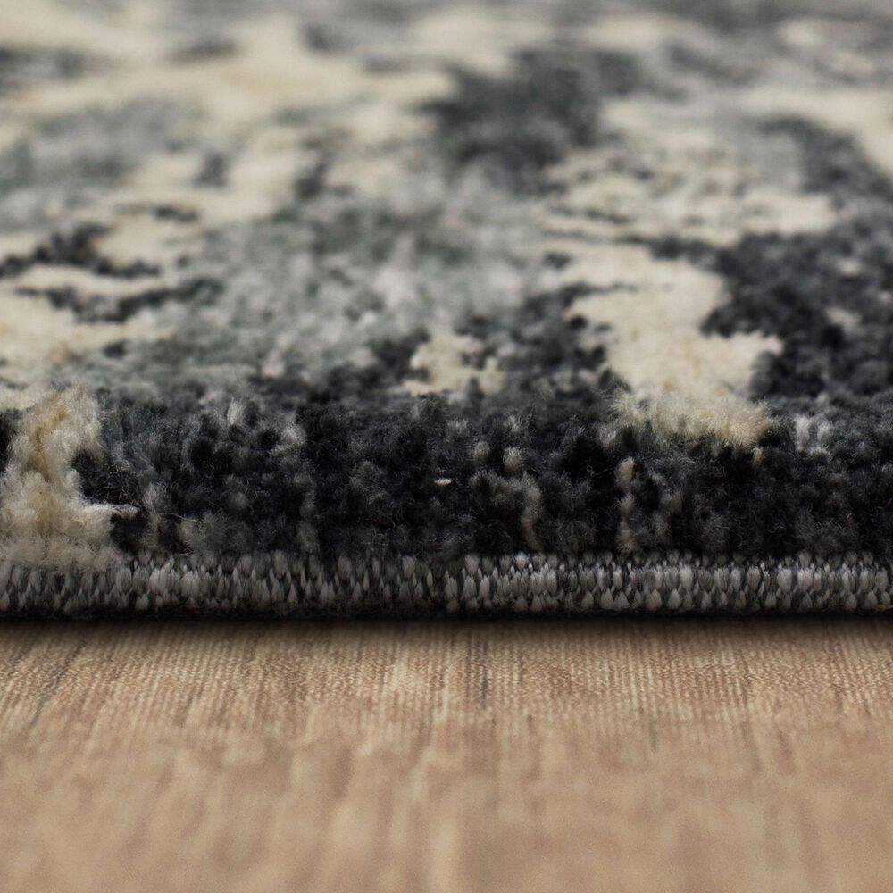 Drew and Jonathan Home Bowen Huron 5&#39;3&quot; x 7&#39;10&quot; Charcoal Area Rug, , large