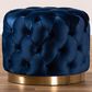 Baxton Studio Valeria Ottoman in Royal Blue, , large