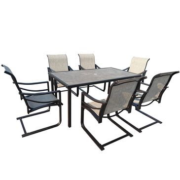 Four Seasons Global Sawgrass 7-Piece Dining Set, , large