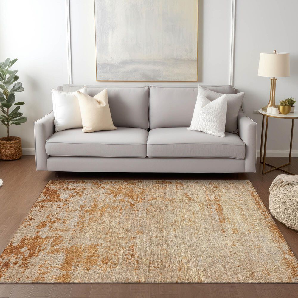 Dalyn Rug Company Burano BU2 10&#39; x 14&#39; Copper Indoor/Outdoor Area Rug, , large
