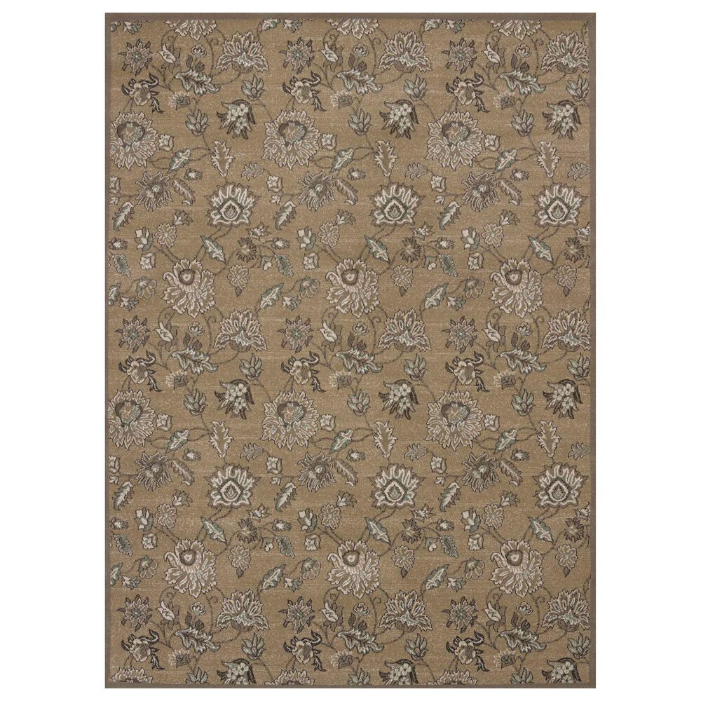 Radici USA Pisa 3475 Beige 5"3" x 7"3" Area Rug, , large