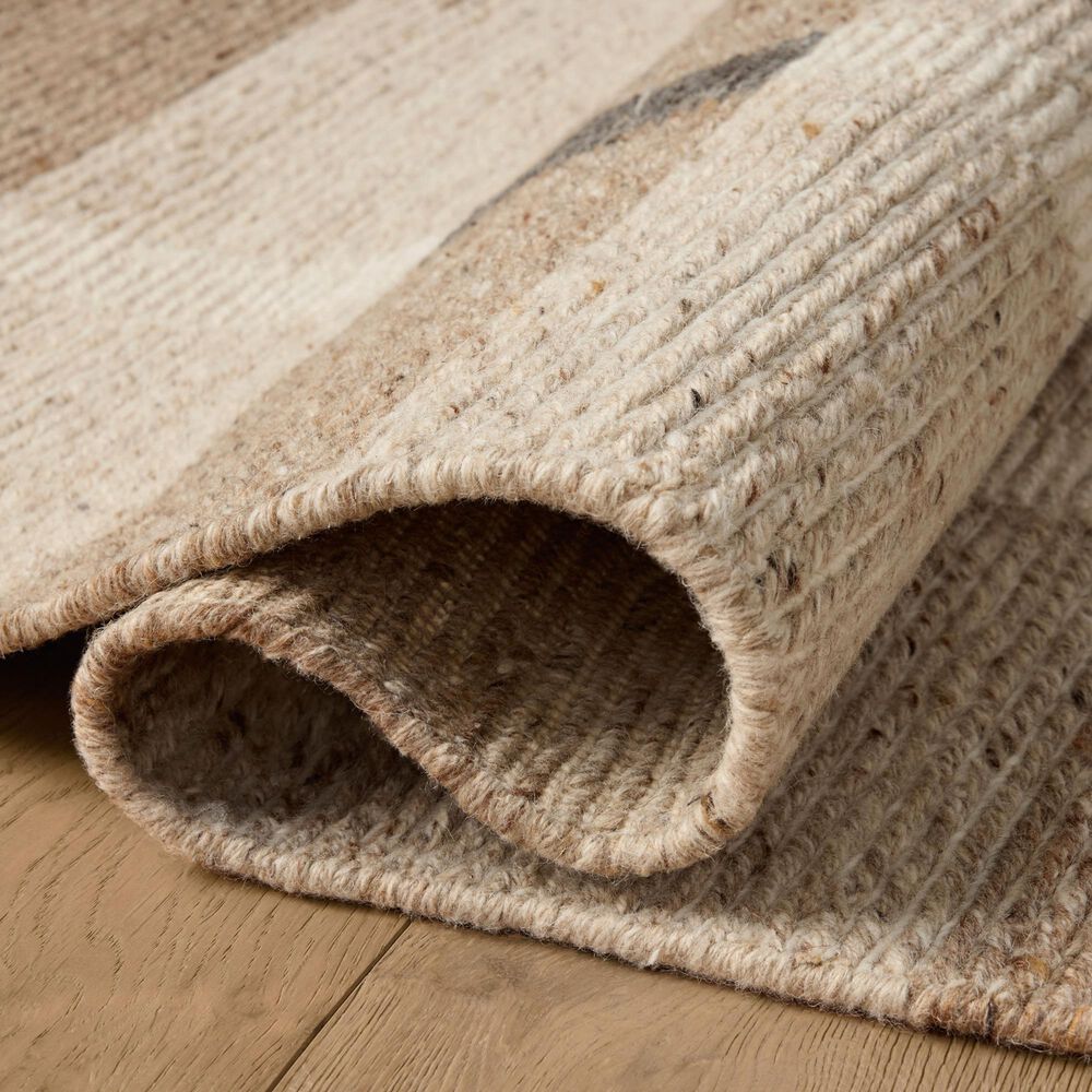 Loloi Perry Natural and Grey 7&#39;9&quot; x 9&#39;9&quot; Area Rug, , large