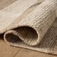 Loloi Perry Natural and Grey 7"9" x 9"9" Area Rug, , large