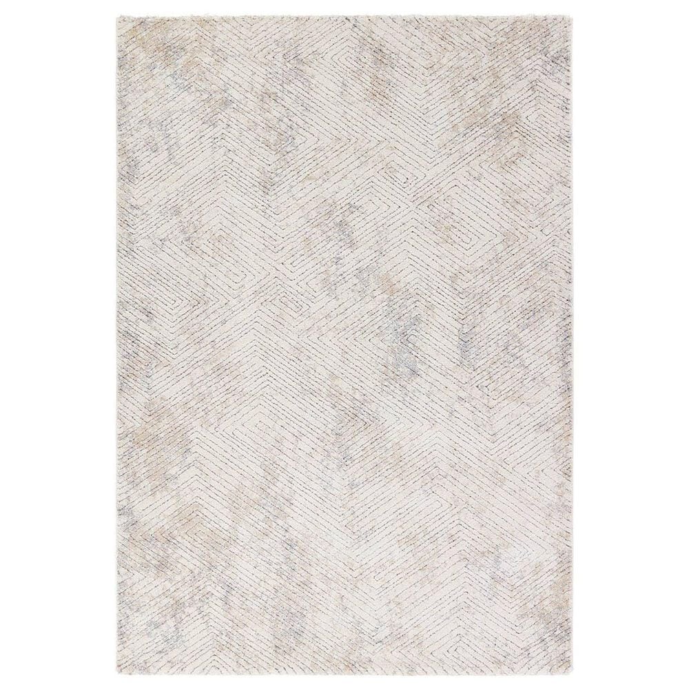 Jaipur Ferris Natrix White 9"3" x 13" Area Rug, , large