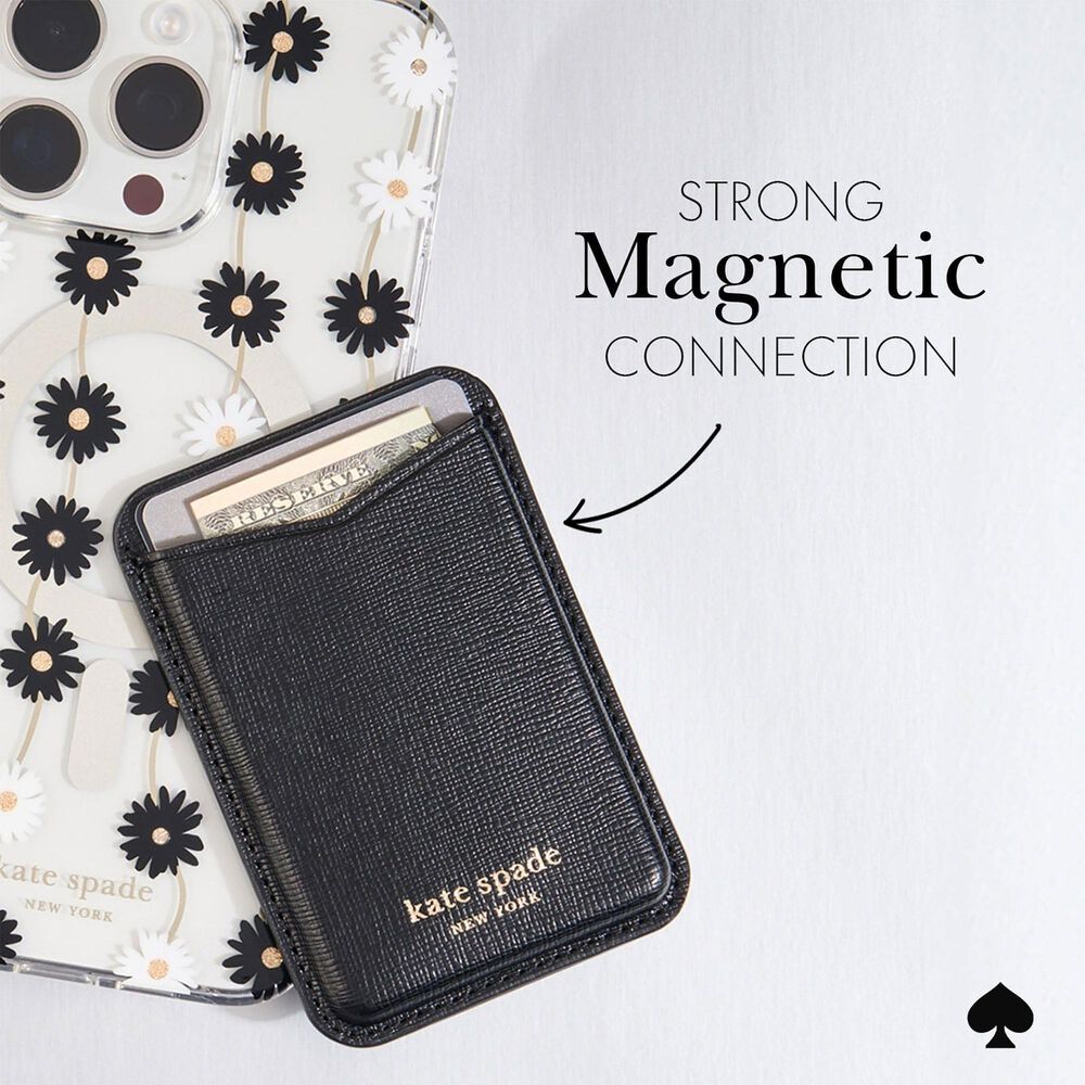 Kate Spade MagSafe Magnetic Wallet in Black, , large