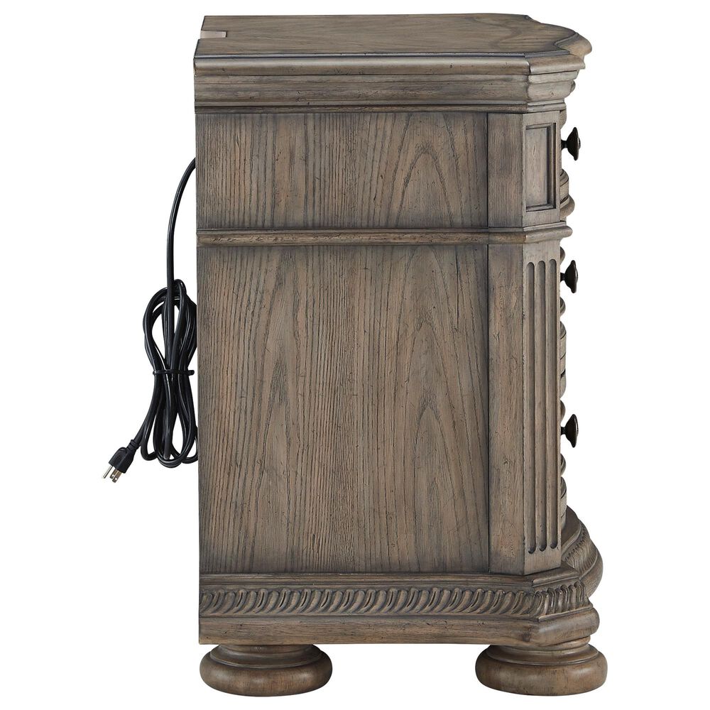 Ashley Ardenfield 3-Drawer Nightstand in Light Brown, , large