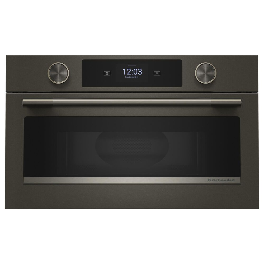 KitchenAid 1.4 Cu. Ft. Built In Microwave Oven with Air Fry in Black Ore, , large