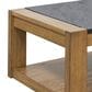 Ashley Quentina Lift-Top Coffee Table in Light Brown and Black, , large