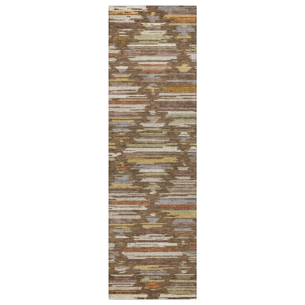 Dalyn Rug Company Kenner KN2 Chocolate 2"3" x 7"6" Runner, , large