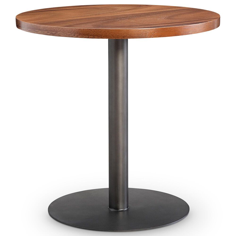 Bernhardt Loft Brasea Round Side Table in Lume and Tungsten, , large